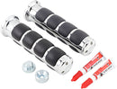 ISO-Grips Black / Chrome For Honda GL 1500 C 1997-2003