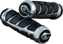 Kinetic Grips For Dual Cable Throttle Chrome