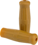 Custom Rubber Radial Grips Natural Brown - 1 Inch