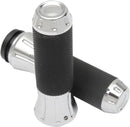Cobra Hand Grips TBW With Chrome Ends