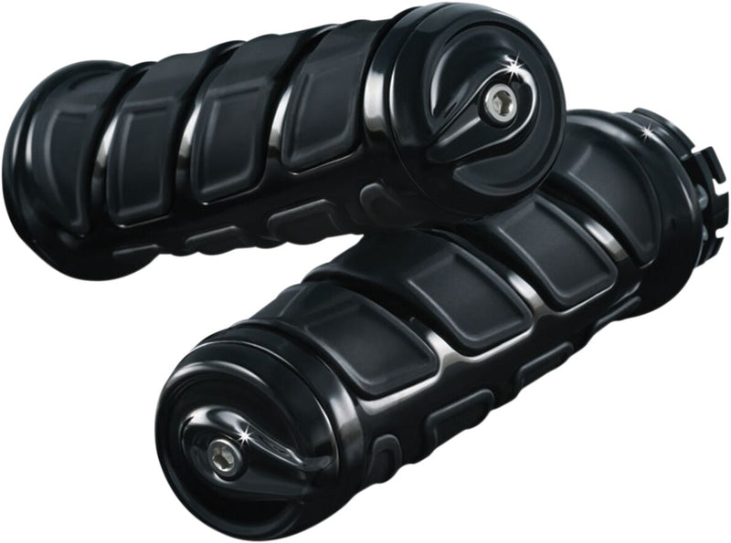 Kinetic Grips For 7/8 Inch Bars Gloss Black