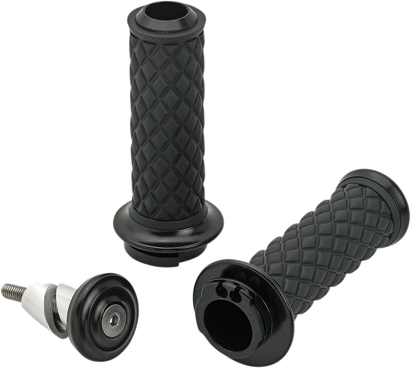 Alumicore Double-Cable Grips Black