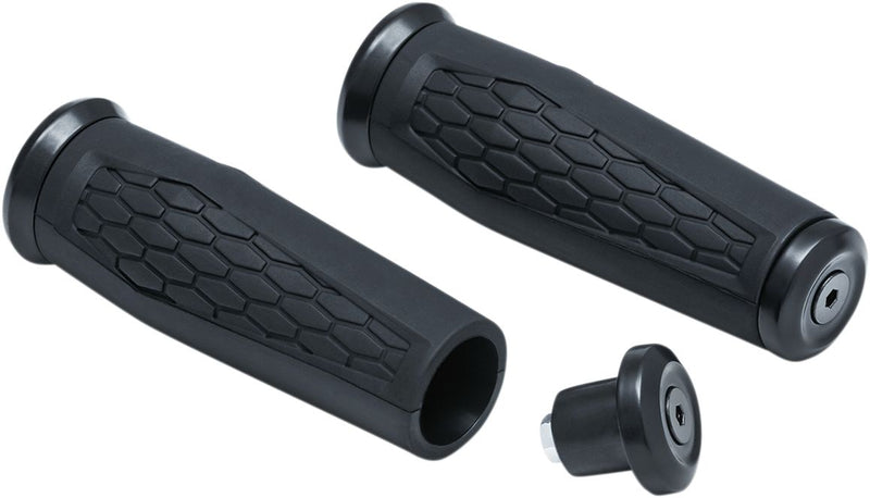 Hex Grips Black - 1 Inch