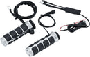 Heated Dual Cable ISO Grips Chrome