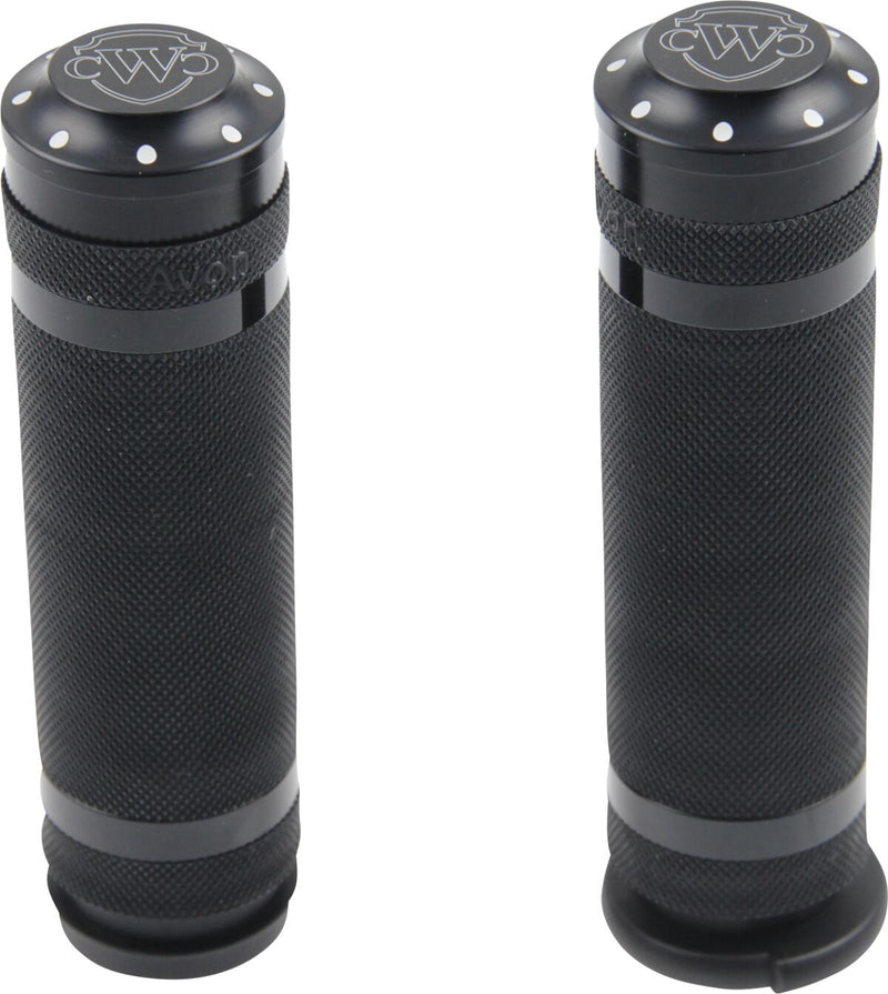 Hand Grips Set With Milling For Harley Davidson FLHT 1750 ABS 2022