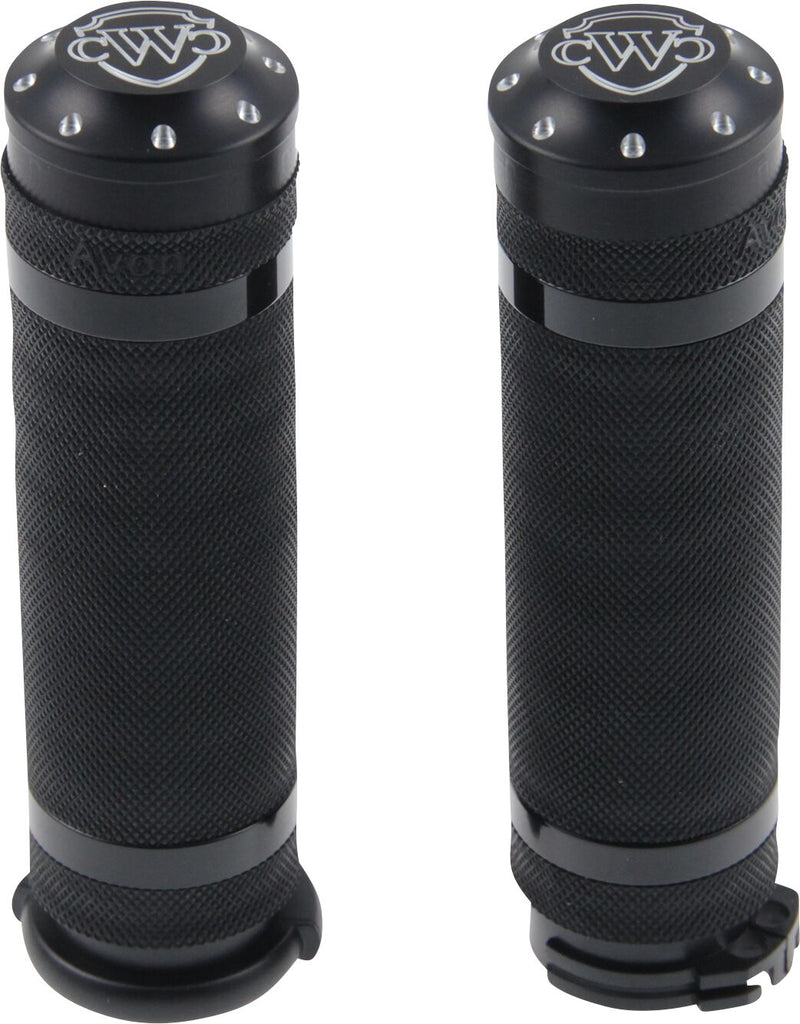 Hand Grips Set With Milling For Harley Davidson FLFBS 1868 ABS 2022-2023
