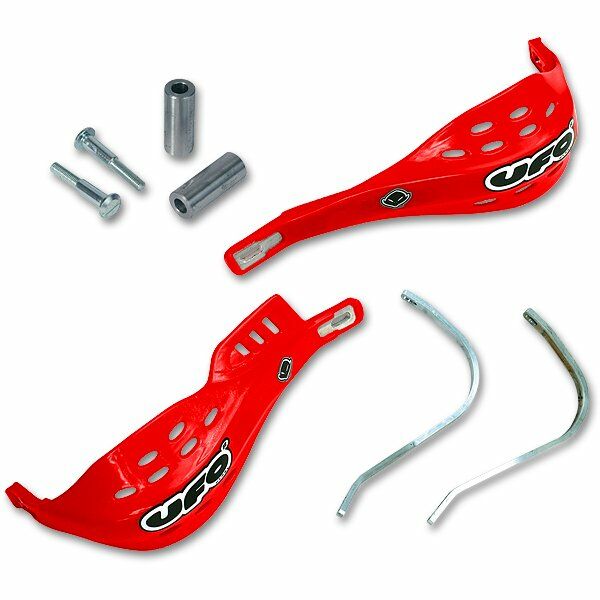 Jumpy Supermotard Hand Guard Pro-Taper Red