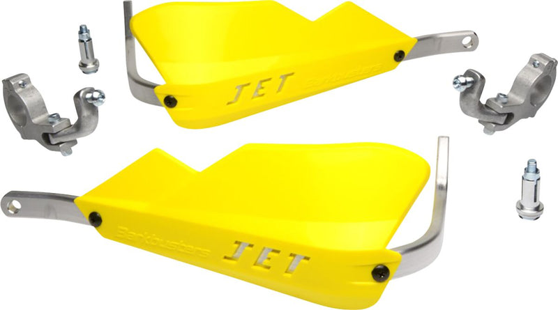 JET Hand Guards For Tapered Handlebar Yellow