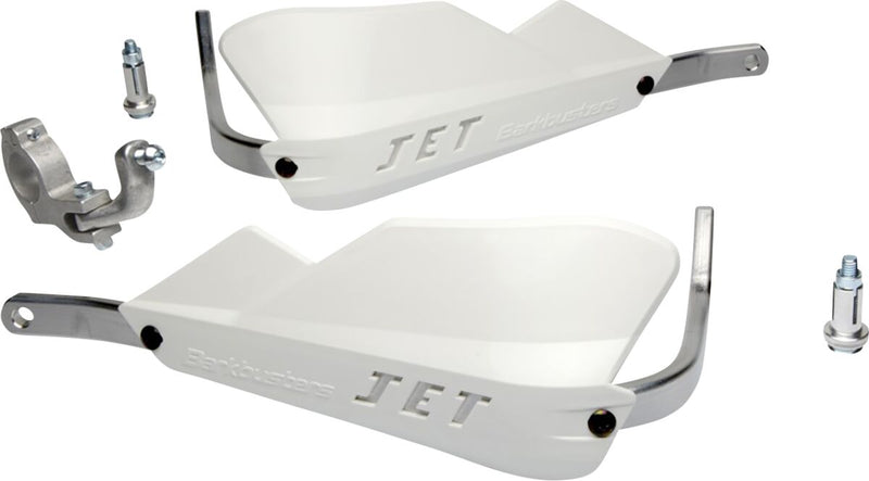 JET Hand Guards For Tapered Handlebar White