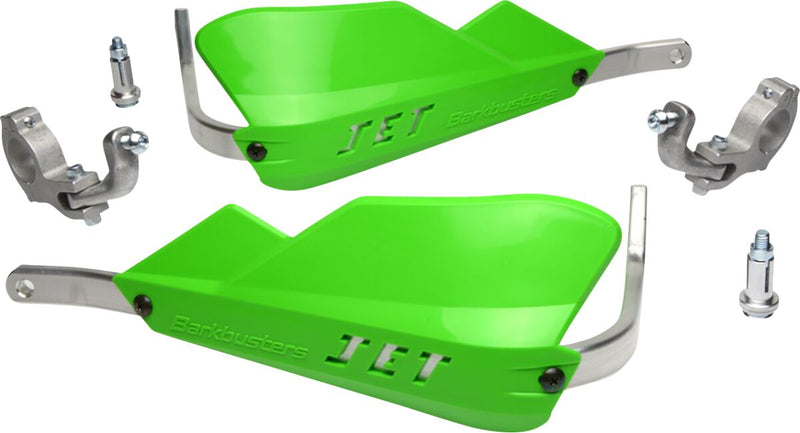 JET Hand Guards For Tapered Handlebar Green