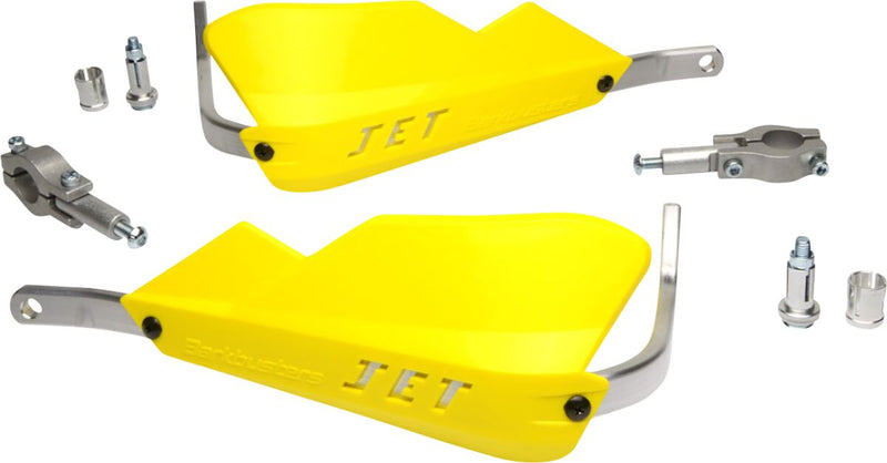 JET Hand Guards For Straight Handlebar Yellow