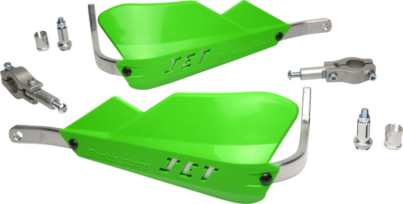 JET Hand Guards For Straight Handlebar Green