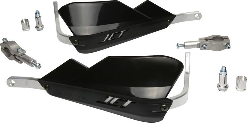 JET Hand Guards For Straight Handlebar Black