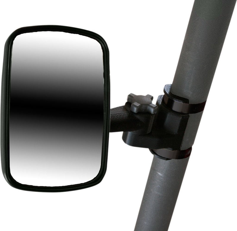 Clearview Mirror With Vibration Isolator Mount Black