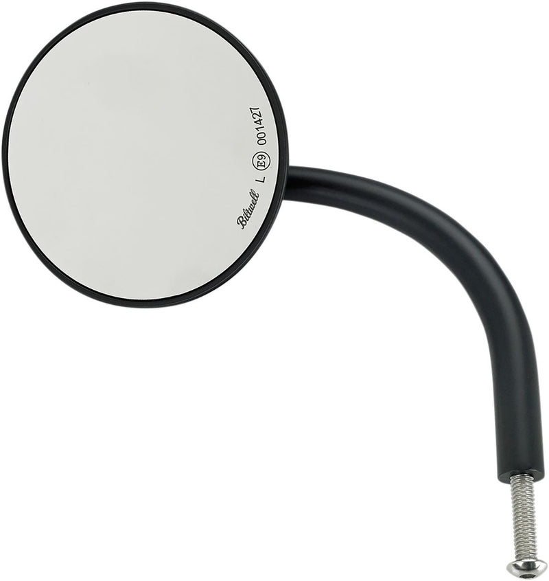 Mirror Long Round H-D Black