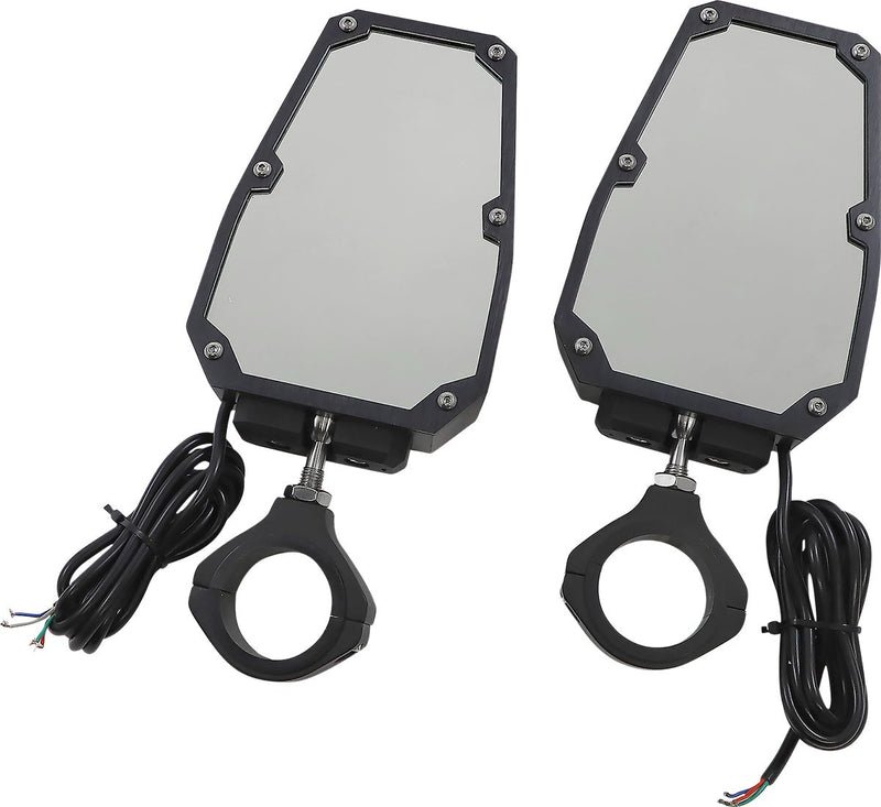 LED Side Mirror Black