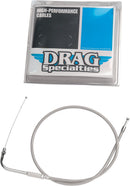 Stainless Braided Throttle Cable Unfinished - 30 Inch For Harley Davidson XL 1200 C 1996-1998