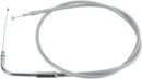 Stainless Braided Throttle Cable Unfinished - 39.5 Inch For Harley Davidson FLHR 1340 1994-1995