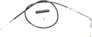 Black Vinyl Throttle Cable Black - 32.5 Inch For Harley Davidson FXSTS 1340 1996-1999