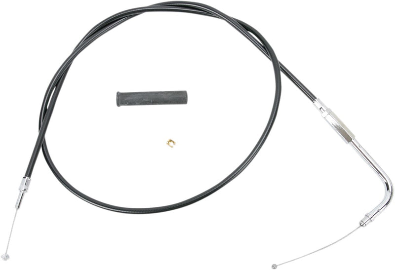 Black Vinyl Throttle / Idle Cable Black - 45 Inch
