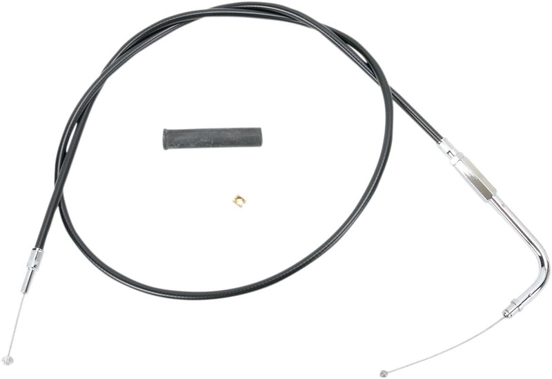 Black Vinyl Throttle / Idle Cable Black - 47 Inch