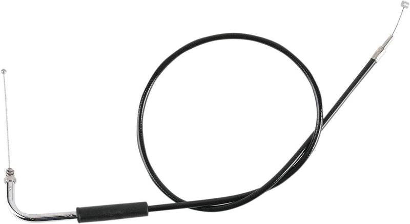 Black Vinyl Throttle / Idle Cable Black - 33 Inch For Harley Davidson FLH 1340 1981-1983