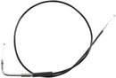 Black Vinyl Throttle / Idle Cable Black - 39.5 Inch For Harley Davidson FXE 1200 1974-1977
