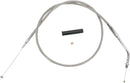 Stainless Braided Throttle Cable Unfinished - 36 Inch For Harley Davidson FLHR 1340 1994-1995