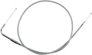 Stainless Braided Throttle Cable Unfinished - 42.5 Inch For Harley Davidson FLHR 1340 1996-1998
