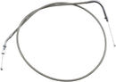 Armor Coat Stainless Steel Throttle / Idle Cable For Yamaha XV 1600 A 1999-2003