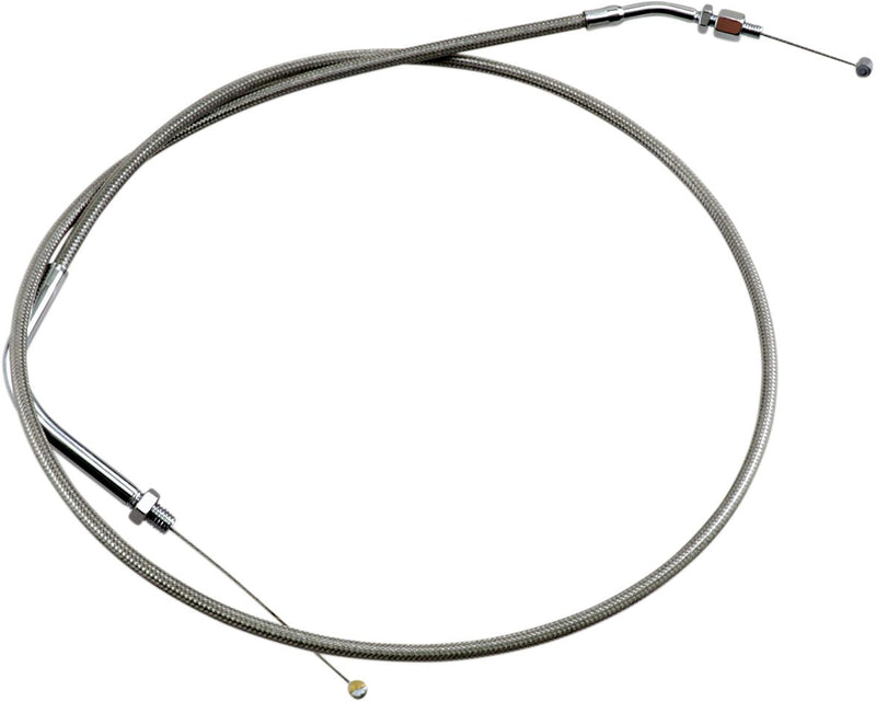 Armor Coat Stainless Steel Throttle / Idle Cable For Yamaha XV 1700 PCM 2005-2009
