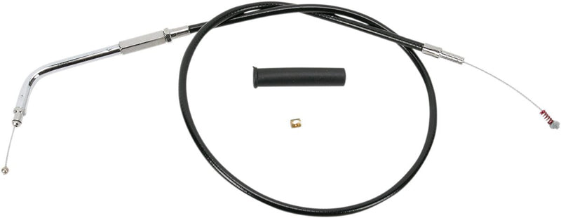 Black Vinyl Throttle / Idle Cable Black - 28.75 Inch For Harley Davidson XL 1200 C 1999-2003