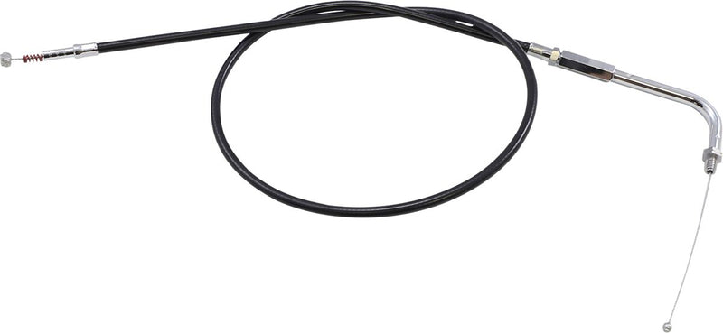 Black Vinyl Idle Cable Black - 30 Inch For Harley Davidson FLST 1340 1990