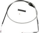 Stainless Braided Idle Cruise Cable Unfinished - 48 Inch