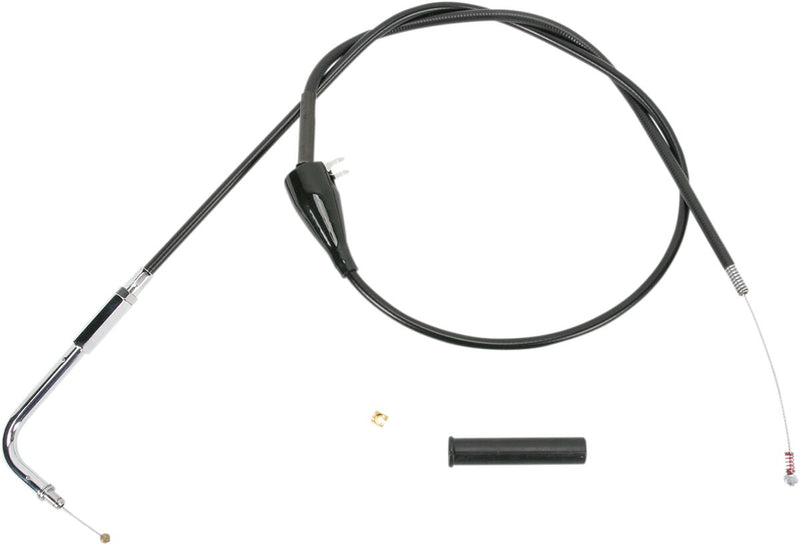 Black Vinyl Idle Cable Black - 42.5 Inch For Harley Davidson FLHR 1340 1996-1998