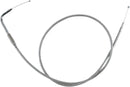 Stainless Braided Idle Cable Unfinished - 42.5 Inch For Harley Davidson FLHR 1340 1996-1998