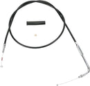 Black Vinyl Idle Cable Black - 56 Inch For Harley Davidson FLD 1690 2012-2013