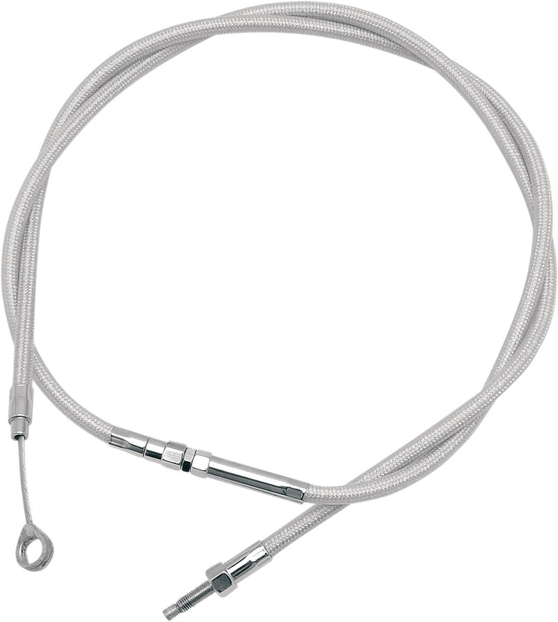 Armor Coat Braided Stainless Steel Clutch Cable For Harley Davidson FLHR 1450 1999