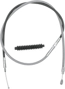 High-Efficiency Braided Stainless Steel Clutch Cable Chrome For Harley Davidson FLTRX 1690 ABS 2013