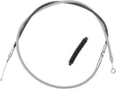 High-Efficiency Braided Stainless Steel Clutch Cable Chrome For Harley Davidson FLTRX 1690 ABS 2011-2013