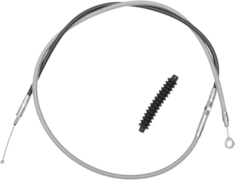 High-Efficiency Braided Stainless Steel Clutch Cable Chrome For Harley Davidson FLTRX 1690 ABS 2011-2013