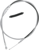 High-Efficiency Braided Stainless Steel Clutch Cable Chrome For Harley Davidson FLHX 1584 2009-2011