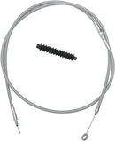 High-Efficiency Braided Stainless Steel Clutch Cable Chrome For Harley Davidson FLTRU 1690 ABS 2011-2013