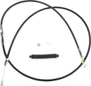 High-Efficiency Black Vinyl Clutch Cable Black - 78 Inch