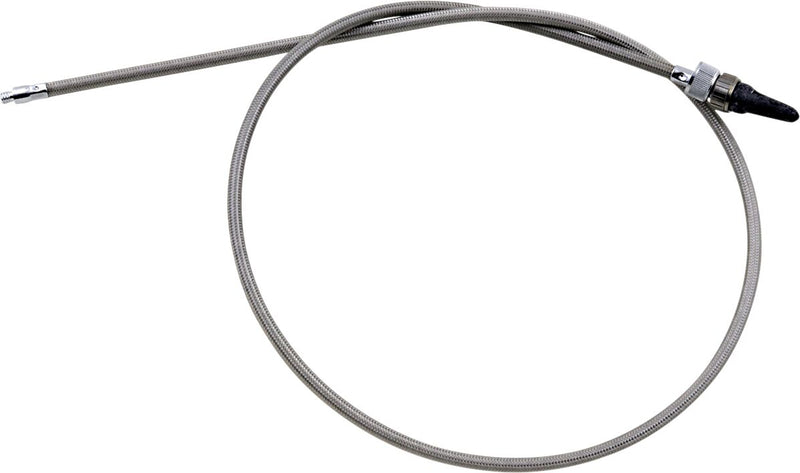 Armor Coat Braided Stainless Steel Speedometer Cable For Harley Davidson FLHT 1340 1996-1998