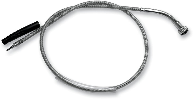 Armor Coat Braided Stainless Steel Speedometer Cable For Harley Davidson FLHT 1340 1996-1997