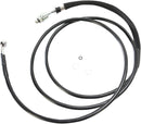 Clutch Line Black Vinyl Coated + 6" Stainless Steel Hydraulic For Harley Davidson FLHRSE5 1800 ABS 2013