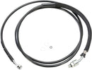 Clutch Line Black Vinyl Coated + 8" Stainless Steel Hydraulic For Harley Davidson FLHRSE5 1800 ABS 2013