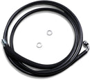 Clutch Line Black Vinyl Coated + 4" Stainless Steel Hydraulic For Harley Davidson FLTRXSE 1923 ABS 2020
