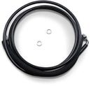 Clutch Line Black Vinyl Coated + 8" Stainless Steel Hydraulic For Harley Davidson FLTRXSE 1923 ABS 2020